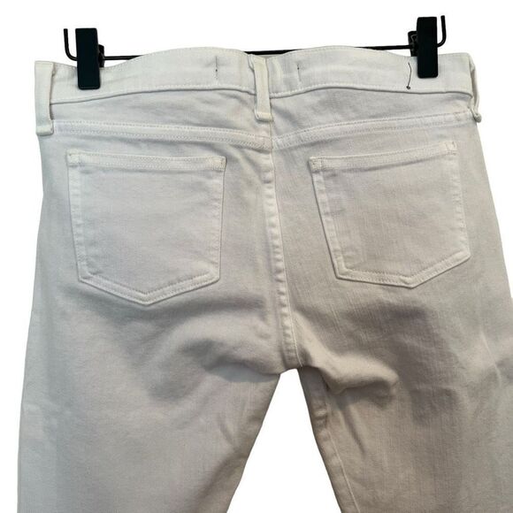 Veronica Beard Brooke 8.5” Skinny White Jeans Size 27 - Picture 5 of 9